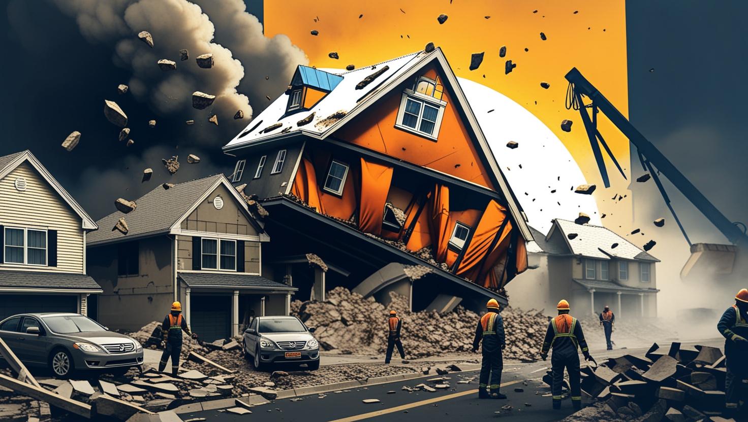 residential building unconttrolled collapse