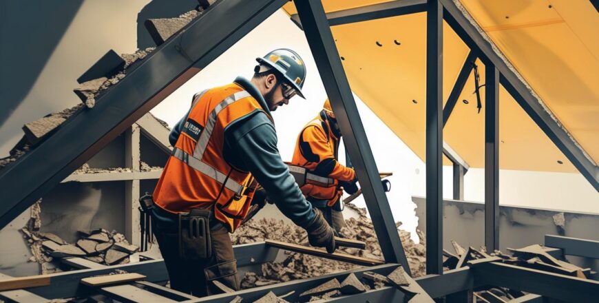 _no text, no letters, no symbols_ Cinematic movie scene with dramatic lighting, deep shadows, and a strong focal point. Realistic construction tones charcoal black.jpg